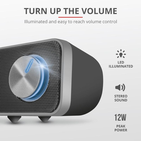 Vertrauen Arys - PC-Soundbar 12W