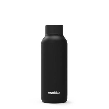 Quokka Solid - Termo láhev z nerezové oceli 510 ml (Jet Black)