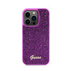 Guess Disco Metal Script - iPhone 15 Pro Case (fuchsia)