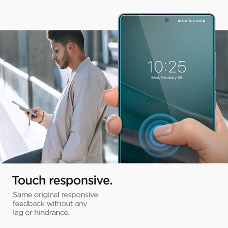 Spigen Glas.TR EZ Fit 2-Pack - Verre trempé pour Samsung Galaxy S25 Ultra (2 pièces)