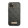 Guess 4G Logo Plate MagSafe - Etui iPhone 14 (czarny)