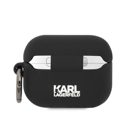 Karl Lagerfeld Silikon NFT Karl Head 3D - AirPods Pro Hülle (schwarz)