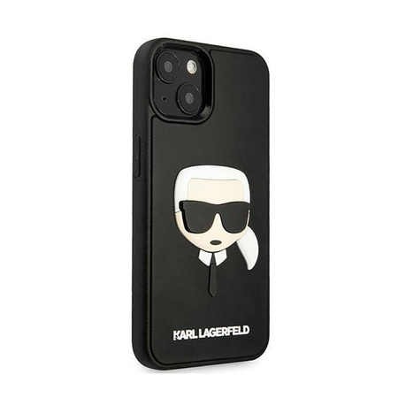 Karl Lagerfeld 3D Rubber Karl's Head - Case for iPhone 14 Plus (Black)
