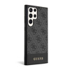 Guess 4G Bottom Stripe Metal Logo Collection - Samsung Galaxy S23 Ultra Case (black)