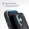Speck Presidio2 Grip - pouzdro pro iPhone 16 (černé / břidlicově šedé / bílé)