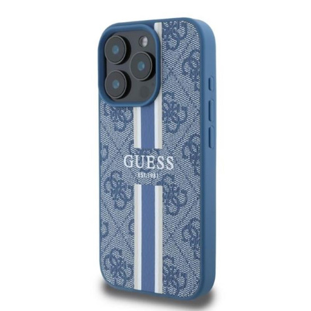 Guess 4G Printed Stripes MagSafe - iPhone 16 Pro Max Case (blue)