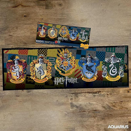 Harry Potter - Puzzle 1000 elements in a decorative box (Hogwarts Houses)