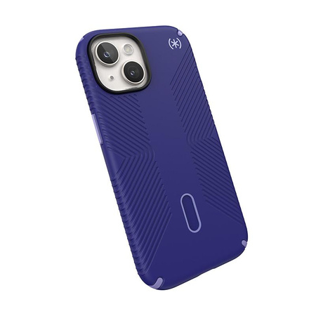 Speck Presidio2 Grip ClickLock & MagSafe - Etui iPhone 15 / iPhone 14 / iPhone 13 (Future Blue/Purple Ink)