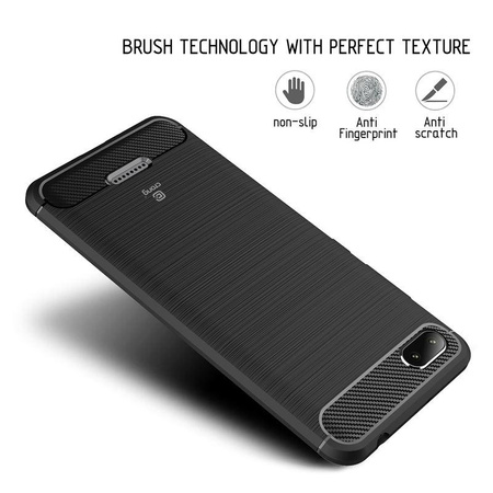 Crong Soft Armour Cover - Xiaomi Redmi 6A Case (black)