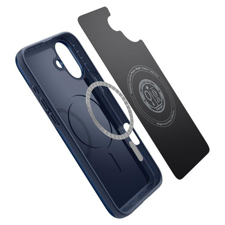 Spigen Thin Fit MagSafe - Hülle für iPhone 16 (Marineblau)