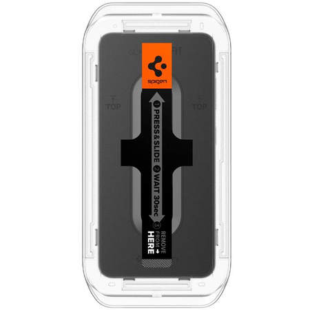 Spigen GLAS.TR EZ FIT 2-Pack - Verre trempé pour Samsung Galaxy S24 (2 pièces)