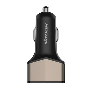 Nillkin Celerity Car Charger - Nabíječka do auta 2x USB + USB-C, 32W (zlatá)