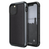 X-Doria Defense Lux - Aluminiumgehäuse für iPhone 11 Pro (Falltest 3m) (Schwarzes Leder)