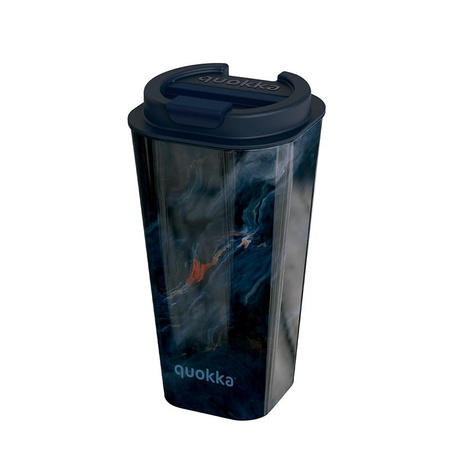 Quokka Vaso Cafe Doble Pared - Dvoustěnný hrnek 450 ml (Dark Stone)
