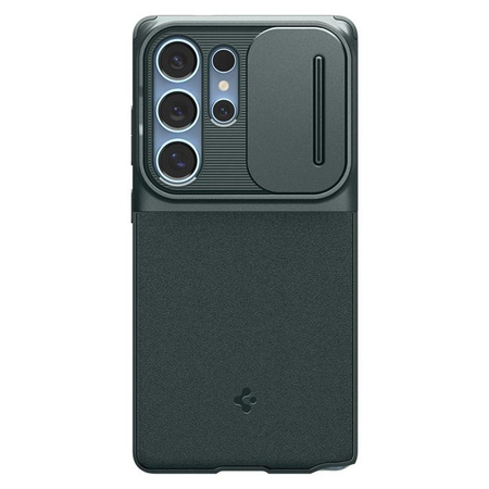 Spigen Optik Armor - pouzdro pro Samsung Galaxy S25 Ultra (Abyss Green)
