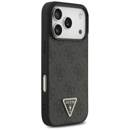 ETUI DO IPHONE 17 PRO do MAGSAFE GUESS CZARNE ORYGINALNE ELEGANCKIE MODNE