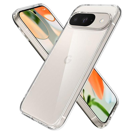 Spigen Ultra Hybrid - Hülle für Google Pixel 9 / 9 Pro (Crystal Clear)