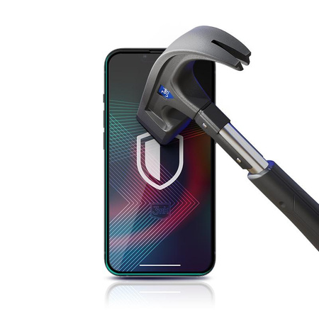 3mk HardGlass Max Lite - Verre trempé pour iPhone 14 / iPhone 13 / iPhone 13 Pro (Noir)