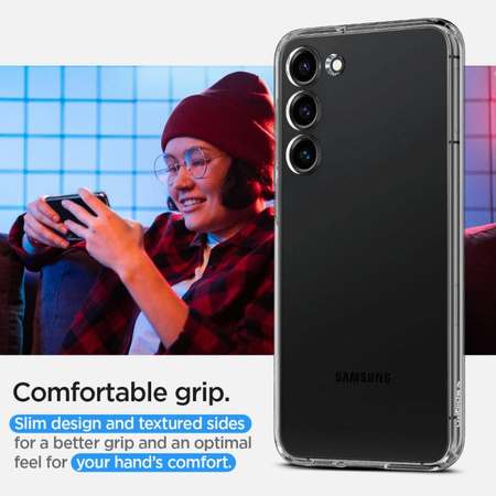 Spigen Liquid Crystal - Hülle für Samsung Galaxy S23 (Transparent)