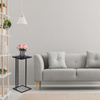 Arti Casa - Boční stolek, pomocník 75 cm (černý)