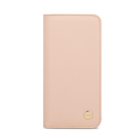 Moshi Overture - Etui 3w1 z klapką iPhone 13 (antybakteryjne NanoShield™) (Luna Pink)