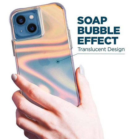 Pouzdro Case-Mate Soap Bubble - iPhone 14 Plus (duhové)