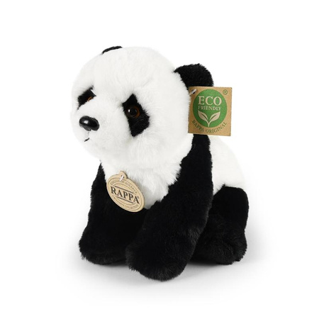 MASKOTKA PLUSZOWA PANDA REALISTYCZNA 23 cm RAPPA ECO MIŚ DLA DZIECKA