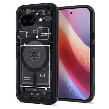 Spigen Ultra Hybrid MagSafe - Case for Google Pixel 9a (Zero One Black)