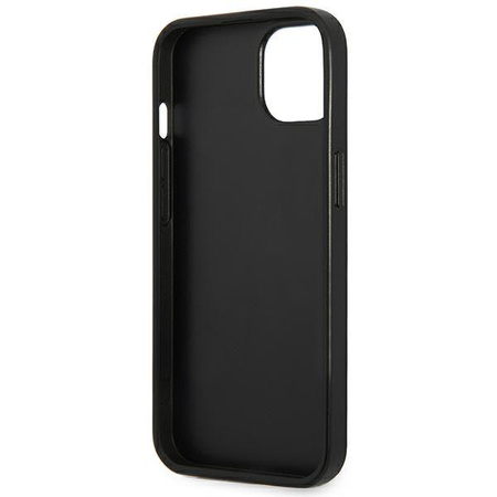 Guess Saffiano Triangle Logo Case - Coque iPhone 13 (argent)