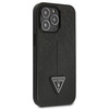 Guess Saffiano Triangle Logo Case – Etui iPhone 13 Pro Max (czarny)
