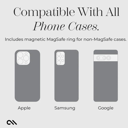 Case-Mate Stick It! Saugnapf-Telefonhalterung - MagSafe-Halterung mit Saugnapf (Stardust)