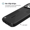 Speck Presidio2 Grip ClickLock & MagSafe - iPhone 17 Pro Case (Black / Slate Grey / White)