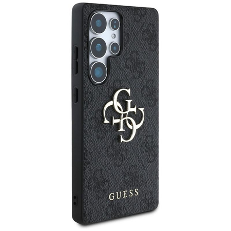 Guess Big 4G Classic Logo - étui pour Samsung Galaxy S25 Ultra (noir)
