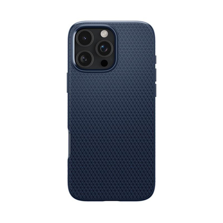 Spigen Liquid Air - Coque pour iPhone 16 Pro Max (Bleu marine)