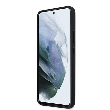 Karl Lagerfeld Saffiano Ikonik Patch - pouzdro pro Samsung Galaxy S22+ (černé)