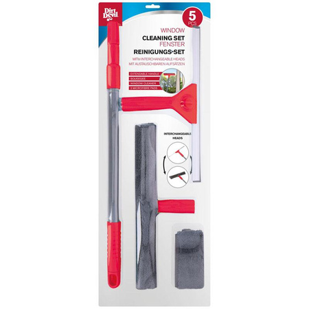 Dirt Devil - Window cleaning set 5 items