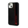 Audi Carbon Fiber Stripe - pouzdro pro iPhone 14 (černé)