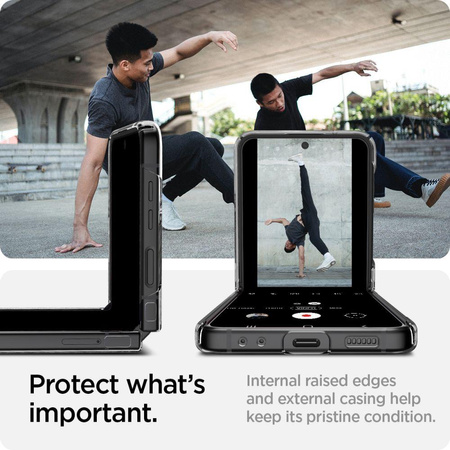 Spigen Airskin - Etui do Samsung Galaxy Z Flip 4 (Przezroczysty)