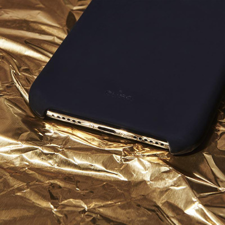 PURO ICON Cover - Pouzdro iPhone SE (2022 / 2020) / 8 / 7 / 6s (černé)