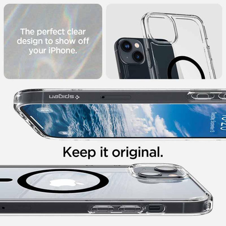 Spigen Ultra Hybrid MagSafe - étui pour iPhone 14 (Noir)