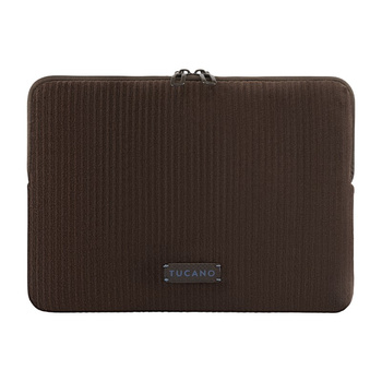TUCANO Velluto 2 - Schutzhülle für MacBook Air 13" (M4/M3/M2/M1/2025-2018) / Pro 13" / Laptop 12" (braun)