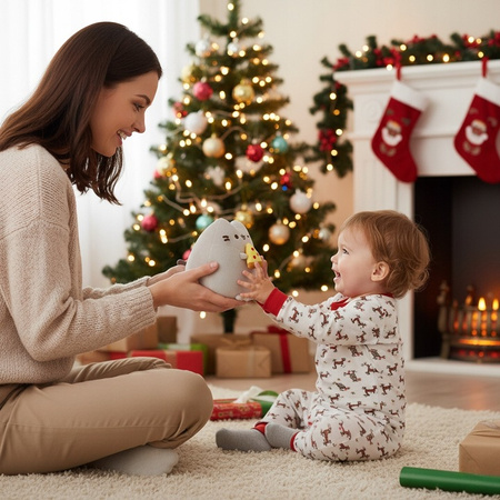 Pusheen - Plyšový maskot s pizzou 24 cm