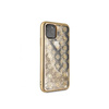 Guess 4G Peony Liquid Glitter - iPhone 11 Pro Tasche (Gold)
