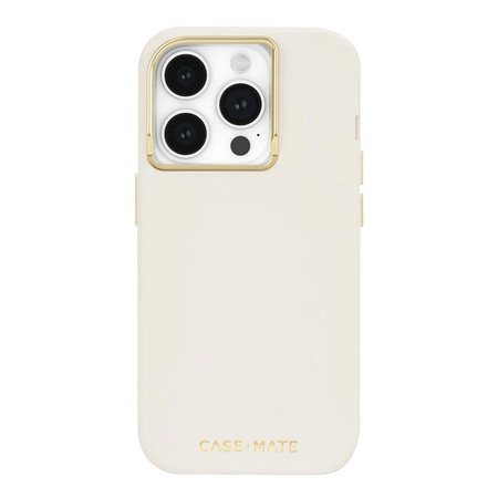 Case-Mate Silikon MagSafe - Hülle für iPhone 15 Pro (Beige)