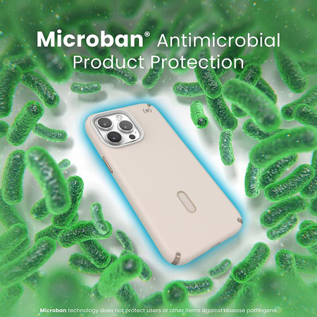 Speck Presidio2 Pro ClickLock & MagSafe - iPhone 15 Pro Max Case (Bleached Bone / Heirloom Gold / Hazel Brown)