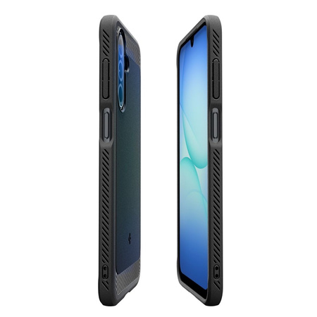 Spigen Rugged Armor - Custodia per Samsung Galaxy A17 4G / 5G (Nero)
