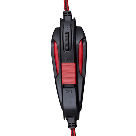 No Fear - Casque d'écoute pour joueurs avec microphone LED