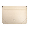 Guess Saffiano Triangle Logo Sleeve - Notebook case 13" / 14" (Beige)