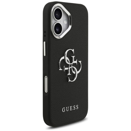 ETUI DO IPHONE 17 GUESS CZARNE ORYGINALNE SKÓRZANE ELEGANCKIE CASE