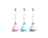 Quirky Bobble Brush - Timer for tooth brushing with handle (Blue)